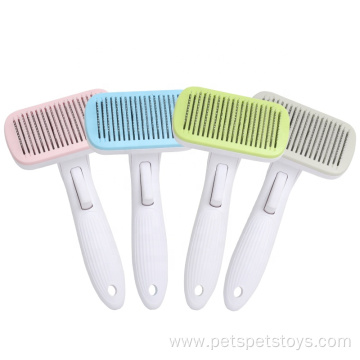 Hair Removal Groooming Slicker Brush With Sticky Beads